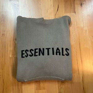 Fear of God Essentials Knit Pullover Hoodie